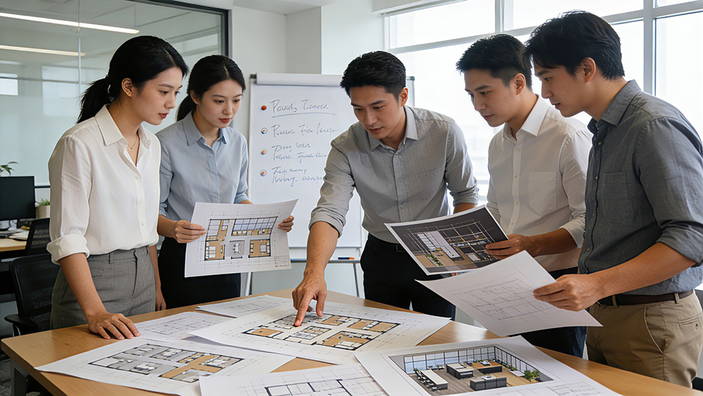 辦公室裝修設計方案對比