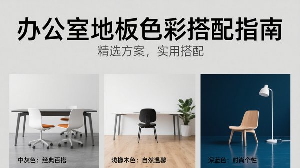 辦公室裝修地板選什么顏色好？掌握這些技巧不踩坑
